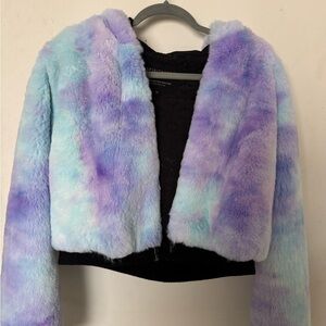Tie dye Spirit Hood zip up